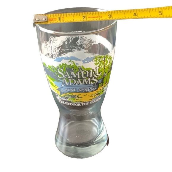 Pre Owned Samuel Sam Adams Alpine Spring Beer Glass Special Seasonal Beverage - Picture 13 of 13